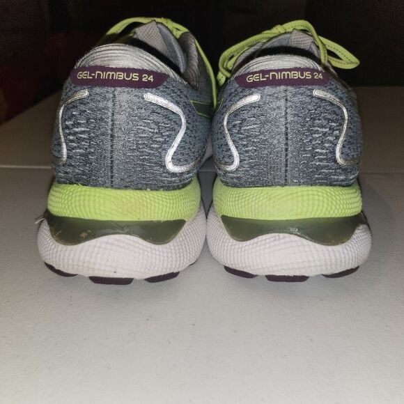 Asics Women's Gel Nimbus 24 Running Walking Shoes Size 11.5 - Picture 5 of 13